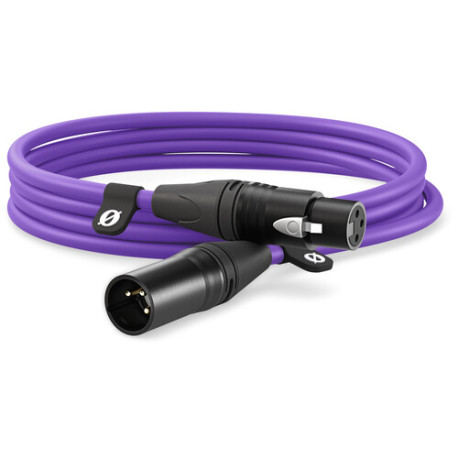 XLR Cable 3m (Purple)