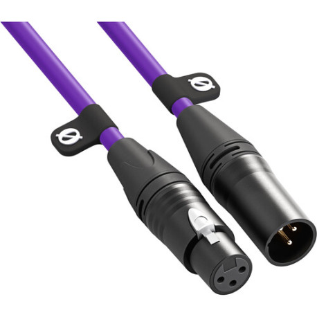 XLR Cable 6m (Purple)