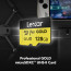 LEXAR PROFESSIONAL GOLD MICRO SDXC 128GB UHS-II V60 R280/W100MB/S LMSGOLD128G-BNNNG