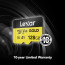 LEXAR PROFESSIONAL GOLD MICRO SDXC 128GB UHS-II V60 R280/W100MB/S LMSGOLD128G-BNNNG