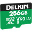 DELKIN DEVICES POWER MICRO SDXC 256GB UHS-II R300/W250MB/S V90 DDMSDG2000256