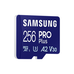 Samsung Pro Plus Micro SDXC 256GB R180/W130 U3 с четец