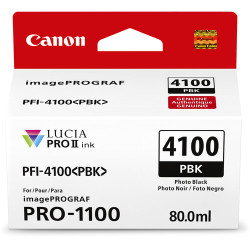 аксесоар Canon PFI-4100 PBK Black Ink Tank 80ml