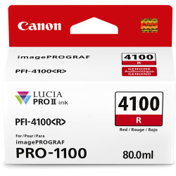 аксесоар Canon PFI-4100 R Red Ink Tank 80ml