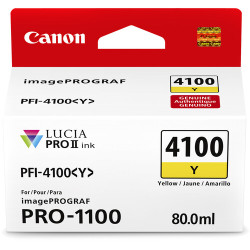 Canon PFI-4100 Y Yellow Ink Tank 80ml