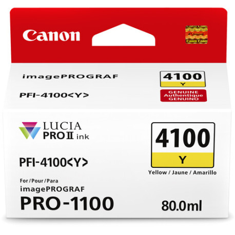 CANON PFI-4100 Y YELLOW INK TANK