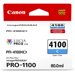 Canon PFI-4100 C Cyan Ink Tank 80ml