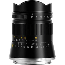 обектив TTartisan 21mm f/1.5 Lens for Nikon Z (Black) (Употребяван)