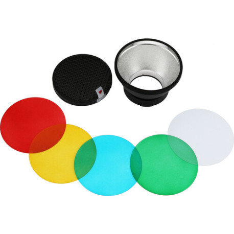 GODOX AD-R14 STANDARD REFLECTOR WITH COLOR FILTERS