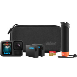 екшън камера GoPro HERO 13 Black Accessory Bundle + аксесоар GoPro Chesty (Chest Mount)