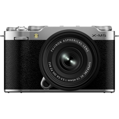 Camera Fujifilm X-M5 (silver) + Lens Fujifilm Fujinon XC 15-45mm f / 3.5-5.6 OIS PZ