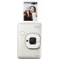 FUJIFILM INSTAX MINI LIPLAY CAMERA MISTY WHITE