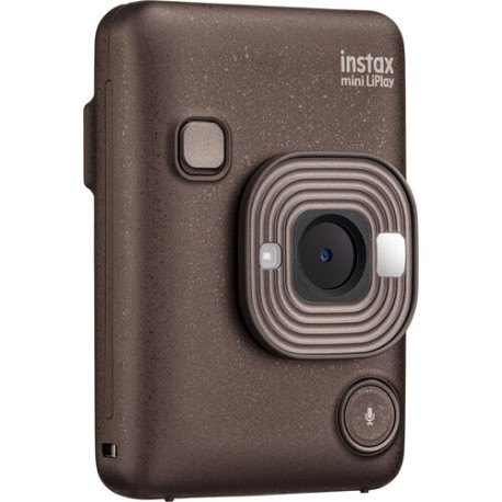 FUJIFILM INSTAX MINI LIPLAY CAMERA DEEP BRONZE