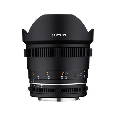 Samyang 14mm T3.1 VDSLR MK2 за Canon EF (употребяван)