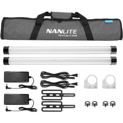 NanLite PavoTube II 15XR RGBWW LED Pixel Tube x2 Kit