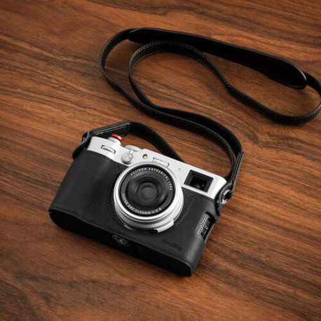 SMALLRIG Custodia In Pelle Per FUJIFILM X100VI - Mezza Custodia Con Tracolla, Protettiva - Foto 2