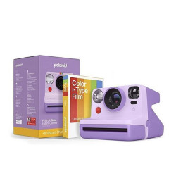 фотоапарат за моментални снимки Polaroid Now 2 Everything Box (Лилав)