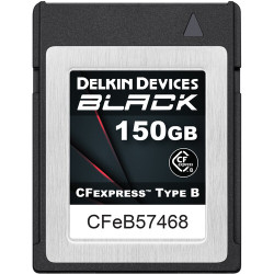 Memory card Delkin Devices Black CFexpress Type B 150GB