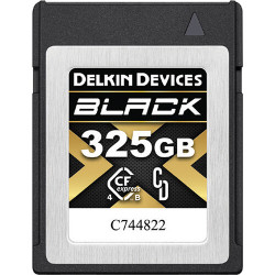 Memory card Delkin Devices Black CFexpress Type B 325GB