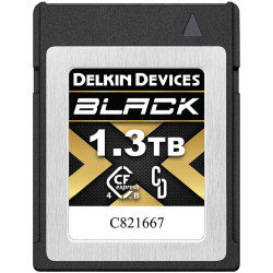 карта памет Delkin Devices Black CFexpress Type B 1.3TB