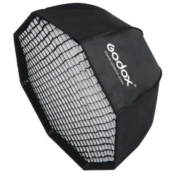 Softbox Godox Foldable Umbrella Softbox Octa 120cm + Grid