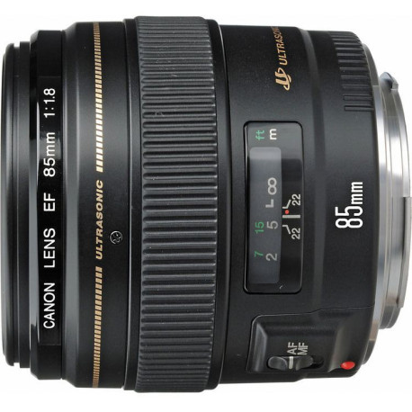 обектив Canon EF 85mm f/1.8 USM (употребяван) обектив Canon EF 85mm f/1.8 USM (употребяван)