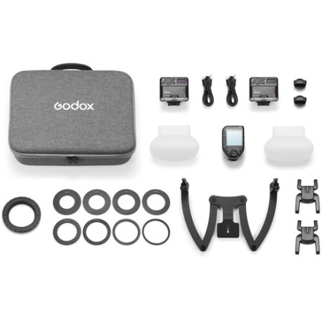 светкавица Godox MF-12-DK1 Dental Macro Flash Kit + MF-DB Bracket for Sony