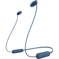 слушалки Sony WI-C100L (син)