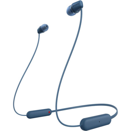 слушалки Sony WI-C100L (син)