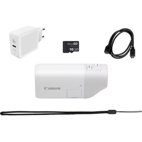 фотоапарат Canon PowerShot ZOOM Essential White Kit (Преоценен)