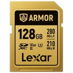 карта памет Lexar Professional Armor Gold SDXC 128GB UHS-II карта памет Lexar Professional Armor Gold SDXC 128GB UHS-II