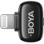 Microphone BOYA Mini-12 Wireless USB-C + Lightning Microphone System (black)