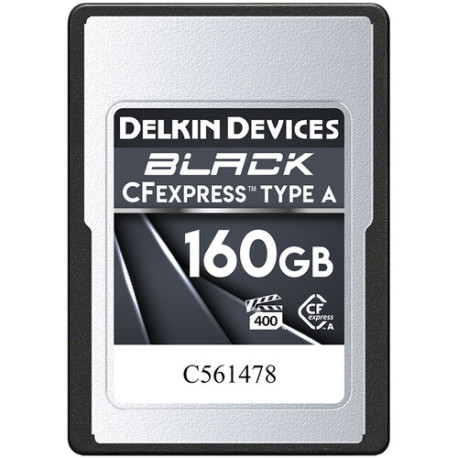 карта памет Delkin Devices Black CFexpress 160GB Type A карта памет Delkin Devices Black CFexpress 160GB Type A
