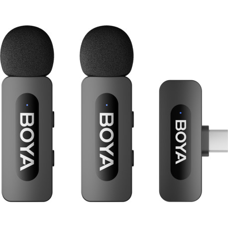 микрофон BOYA BY-V2 V2.0 Wireless USB-C Microphone