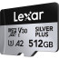 карта памет Lexar Professional Silver Plus Micro SDXC 512GB UHS-I карта памет Lexar Professional Silver Plus Micro SDXC 512GB UHS-I