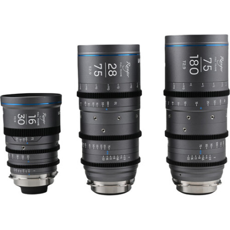 обектив Laowa Nanomorph Ranger Lite FF Bundle 16-30 mm + 28-75 mm + 75-180 mm - PL Mount + EF