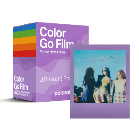Film Polaroid Go Film Double Pack Purple Haze Frame color Film Polaroid Go Film Double Pack Purple Haze Frame color
