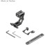 Accessory Smallrig SmallRig 4830 Extension Mount Plate Kit For FX3 / FX30 XLR Handle