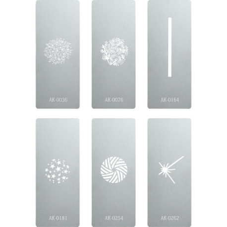 Accessory Godox AK-GS3 Metal Gobo Set for AK-R21