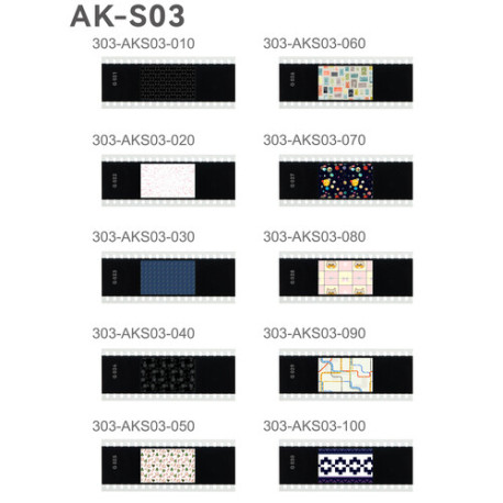 аксесоар Godox AK-S03 Slide Filter Set for AK-R21 Projection Attachment (10 броя) аксесоар Godox AK-S03 Slide Filter Set for AK-R21 Projection Attachment (10 броя)