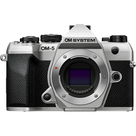 фотоапарат OM SYSTEM (Olympus) OM-5 Mark II (сребрист)