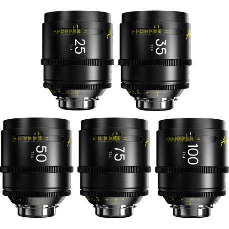 обектив Dzofilm Arles Prime Set 25/35/50/75/100mm - PL Mount