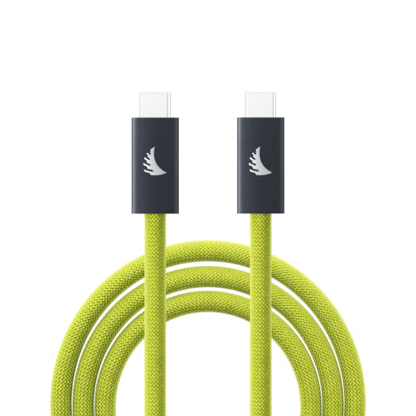 кабел Angelbird USB-C 3.2 Solid Flex Tether Cable Lime (4.5 m)