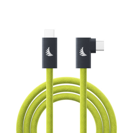 cable Angelbird USB-C 3.2 Solid Flex Cable Right-Angle Lime (4.5 m)