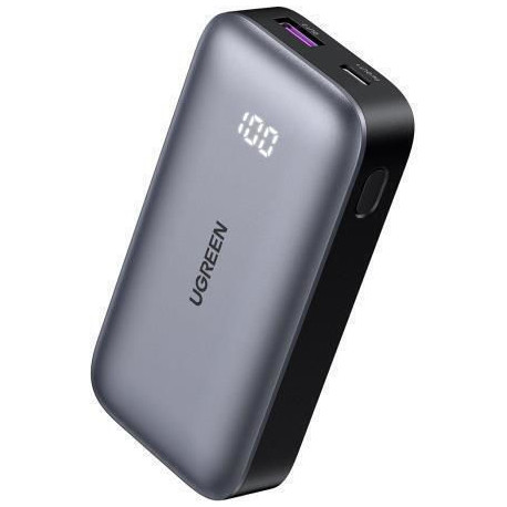 батерия Ugreen PB502 Power Bank Mini 10000mAh 30W (сив)