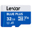 Lexar BLUE PLUS Micro SDXC 32GB UHS-I Card