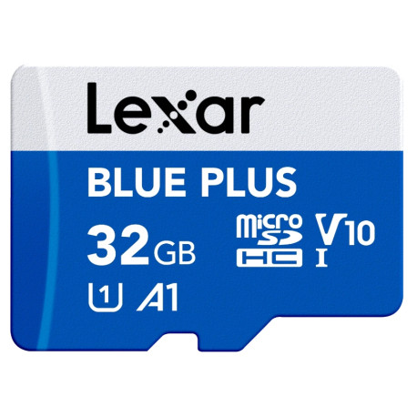 карта памет Lexar BLUE PLUS Micro SDXC 32GB UHS-I Card карта памет Lexar BLUE PLUS Micro SDXC 32GB UHS-I Card