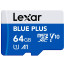 карта памет Lexar BLUE PLUS Micro SDXC 64GB UHS-I Card