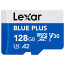 Lexar BLUE PLUS Micro SDXC 128GB UHS-I Card