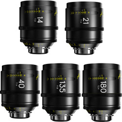 Lens Dzofilm Arles Prime Set 14/21/40/135/180mm - PL Mount Lens Dzofilm Arles Prime Set 14/21/40/135/180mm - PL Mount